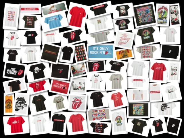 GU×ザ・ローリング・ストーンズコラボ商品登場【2019年】