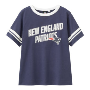 BOYSグラフィックT(半袖)NFL3ネイビー