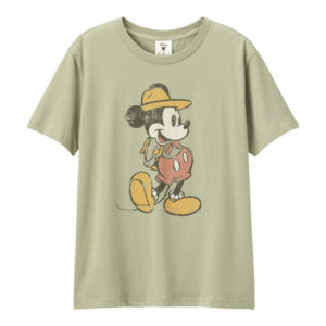 LADYSグラフィックT(半袖)Disneyグリーン
