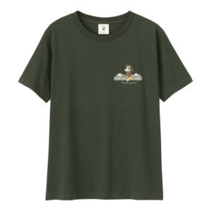 LADYSグラフィックT(半袖)Disney5ダークグレー